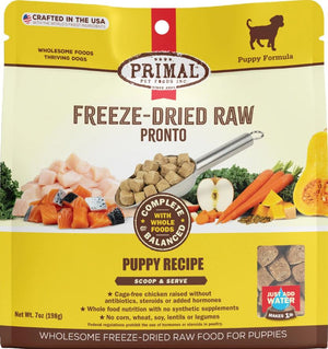 Primal Raw Freeze-Dried Pronto Puppy Recipe Dog 7oz