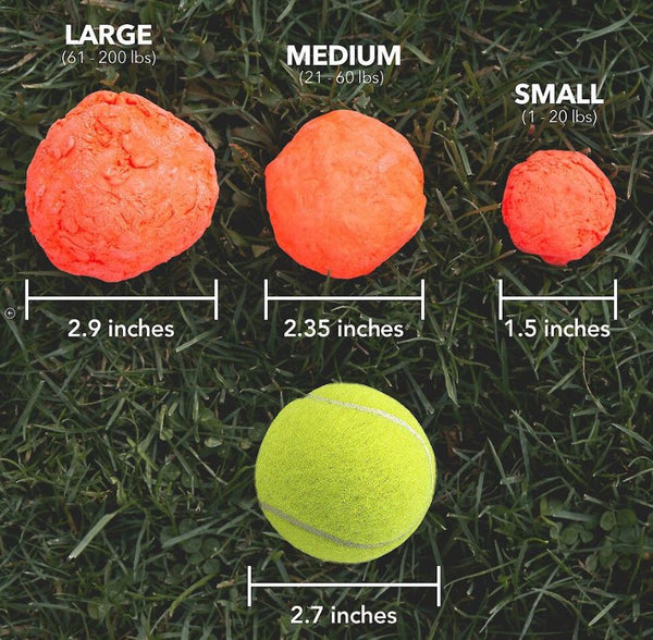 Wacky Walk'r Wunderball – Indestructible Fetch Toy For Dogs, Floats & Cleans Teeth (All Sizes)