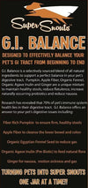 Super Snouts G.I. Balance Digestive Support Dog & Cat Supplement