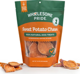 Wholesome Pride Pet Treats Sweet Potato Chews & Bites