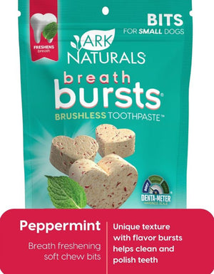 Ark Naturals Breath Bursts Peppermint Dental Dog Treats