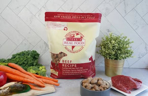 Steve's Real Food Freeze Dried Beef Recipe Dog & Cat Food