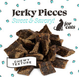 Primal Give Pieces A Chance Chicken with Broth Flavored Jerky Cat Treats, 4-oz bag