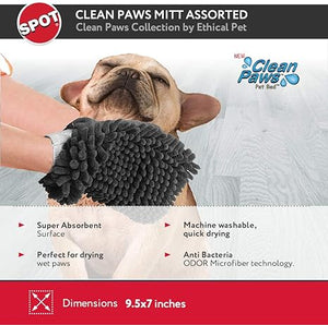 Clean Paws Drying Mitt
