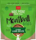 Cloud Star Wag More Bark Less Lamb Recipe Meatballs Grain-Free Dog Treats, 14-oz bag