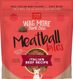 Cloud Star Wag More Bark Less Beef Recipe Meatballs Grain-Free Dog Treats, 14-oz bag