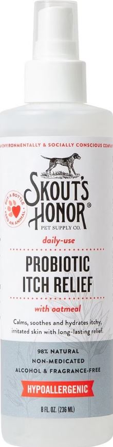 Skout's Honor Probiotic Itch Relief, 8-fl oz bottle