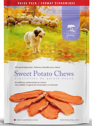 Caledon Farms Sweet Potato Chews Dog Treats 9.3oz