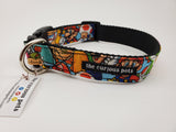 Mario brothers dog collar