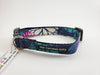 The Curious Pets Navy Floral Dog Collar