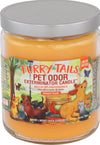 Pet Odor Exterminator Furry Tails Deodorizing Dog & Cat Candle, 13-oz jar