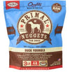 Primal Raw Frozen Canine Duck Formula Nuggets Dog Food, 3-lb bag (Frozen Products for Local Delivery or In Store Pick Up Only)