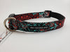 The Curious Pets Red Swirls Dog Collar