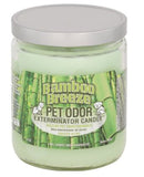 Pet Odor Exterminator Bamboo Breeze Deodorizing Candle Jar, 13-oz jar
