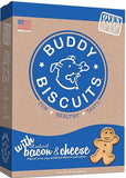 Buddy Biscuits Original Oven Baked with Bacon & Cheese Dog Treats