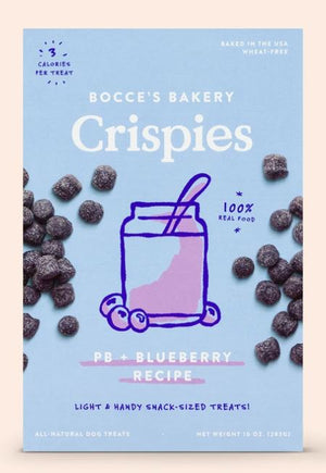 Bocce's Bakery PB & Blueberry Crispies Dog Treats