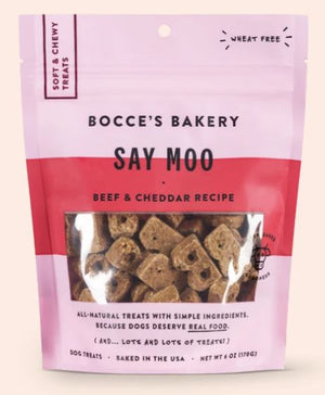 Bocce's Bakery Say Moo Soft & Chewy Dog Treats