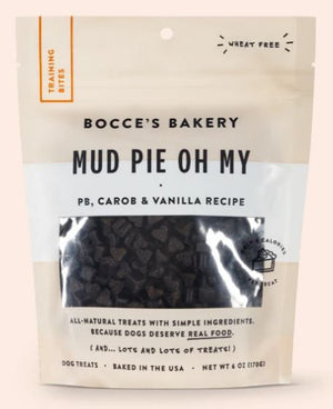 Bocce's Bakery Mud Pie Oh My Training Bites Dog Treats