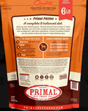 Primal Raw Frozen Canine Formula Beef Patties Dog Food, 6-lb bag (Frozen Products for Local Delivery or In Store Pick Up Only)