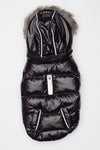 Hip Doggie Reflective Coat - Black