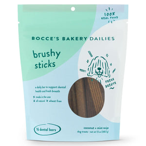 Bocce's Brushy Sticks Dental Bars