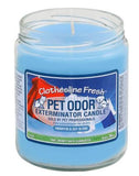 Pet Odor Exterminator Clothesline Fresh Deodorizing Candle, 13-oz jar