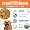 Dog Mamma's Organic Apple Cranberry Crisp USDA Organic Certified Crunchy Dog Treats