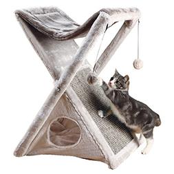Pet Craft Fold and Store Cat Tower