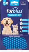 Vetnique Labs Furbliss Pet Brush for Short Hair Grooming, Deshedding, Massaging & Bathing Dog & Cat Brush