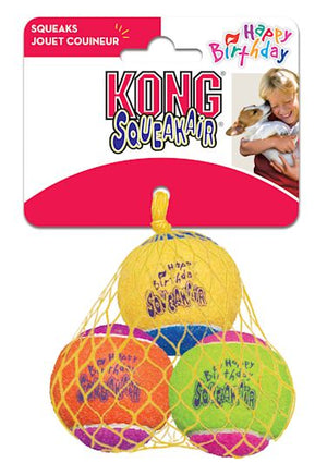 KONG SqueakAir Birthday Ball Dog Toy