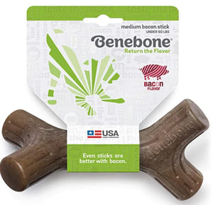 Benebone tough dog chew bone toy