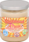 Pet Odor Exterminator Sandalwood Deodorizing Candle, 13-oz jar