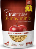 Fruitables Skinny Mini Apple Bacon Flavor Soft & Chewy Dog Treats 5oz