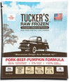 Tucker's Raw Frozen Pork Beef & Pumpkin Formula (Frozen Products for Local Delivery or In Store Pick Up Only)