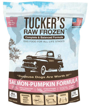 Tucker's Raw Frozen Salmon-Pumpkin Formula (Frozen Products for Local Delivery or In Store Pick Up Only)