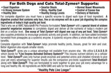 Digestive supplement for dogs & cats